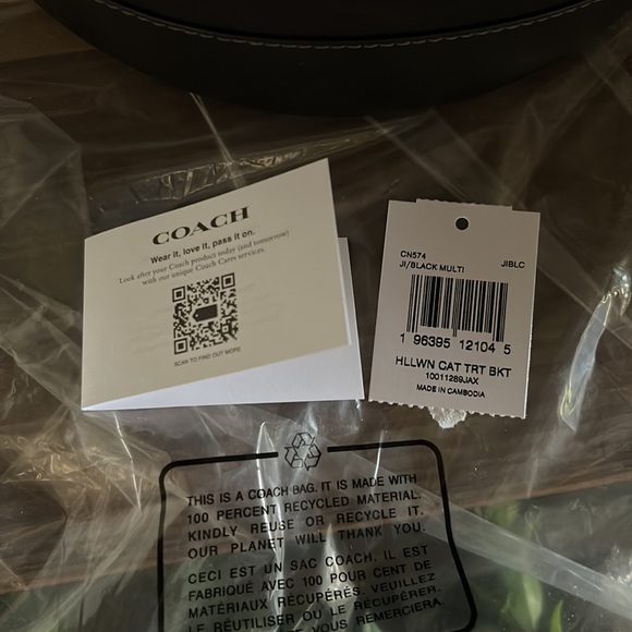 Coach Halloween πββ¬ Cat Bucket Bag BNWT - Picture 5 of 11